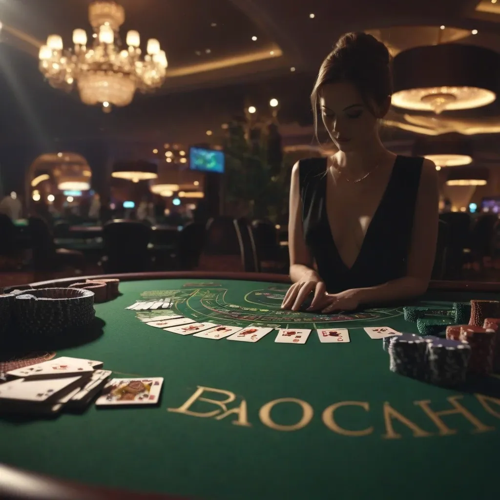 Casino Croupier Elegance
